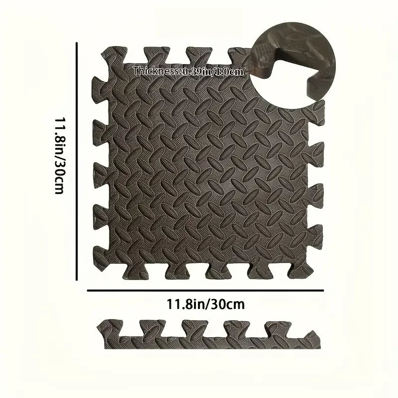 EVA Interlocking Foam Floor Tiles Non Slip Gym Mat