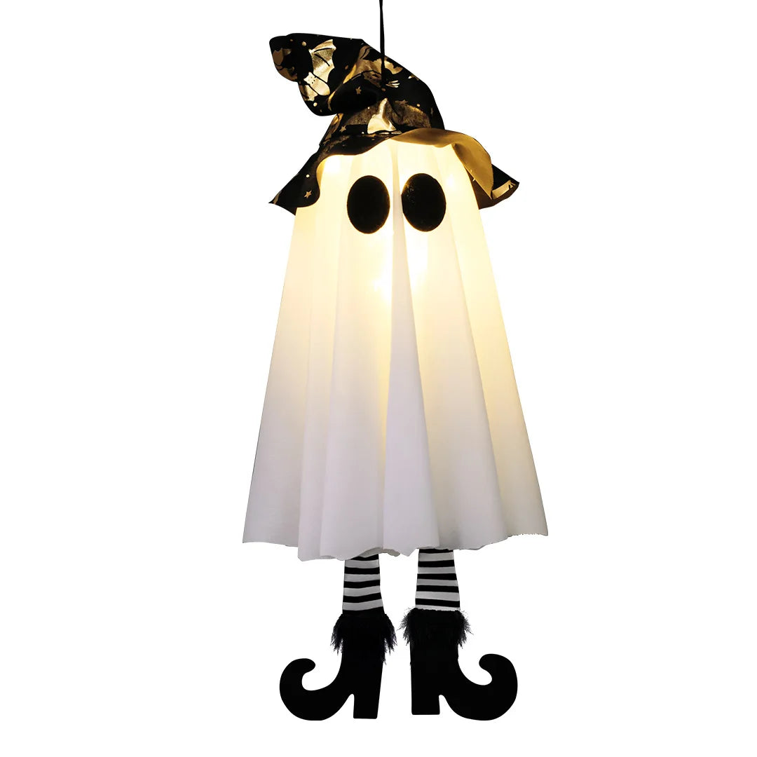 Halloween LED Witch Ghost Hanging Lights For Outdoor Decorations