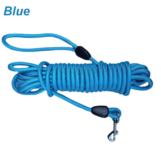 Durable Nylon Rope Dog Leash For Training and Recall For Medium and Large Dogs
