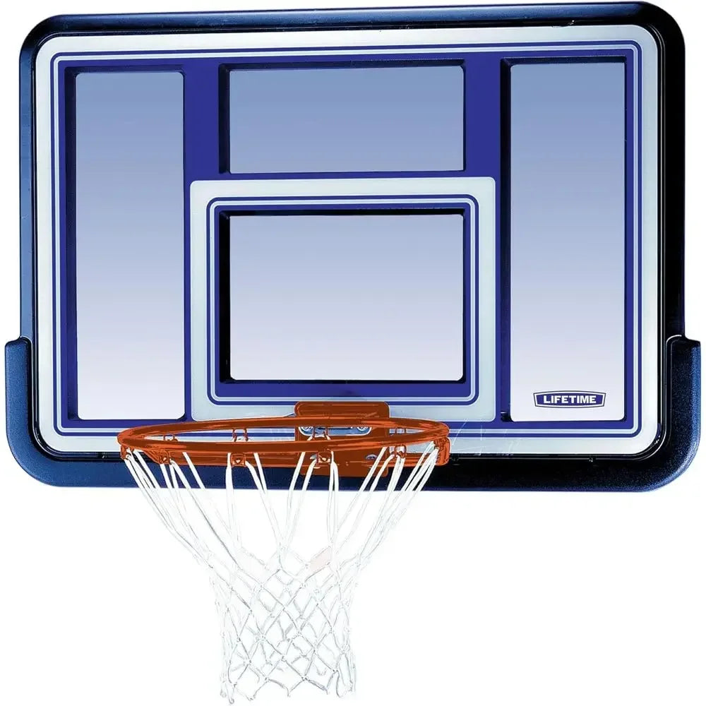 Premium Shatterproof Basketball Backboard And Hoop Combo Kit For Outdoors