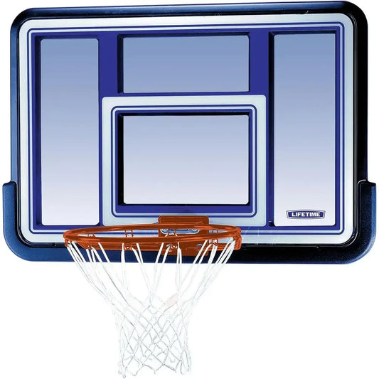 Premium Shatterproof Basketball Backboard And Hoop Combo Kit For Outdoors