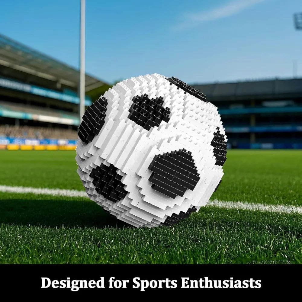 Soccer Ball Building Set Micro Bricks STEM Educational Toy