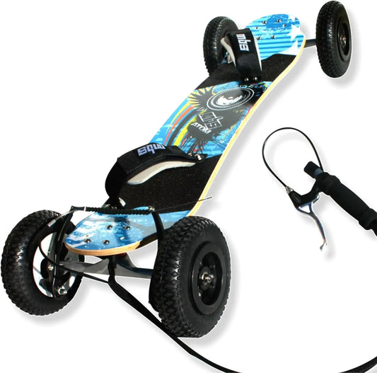 All-Terrain Mountain Board With Brake System For Teens And Adults