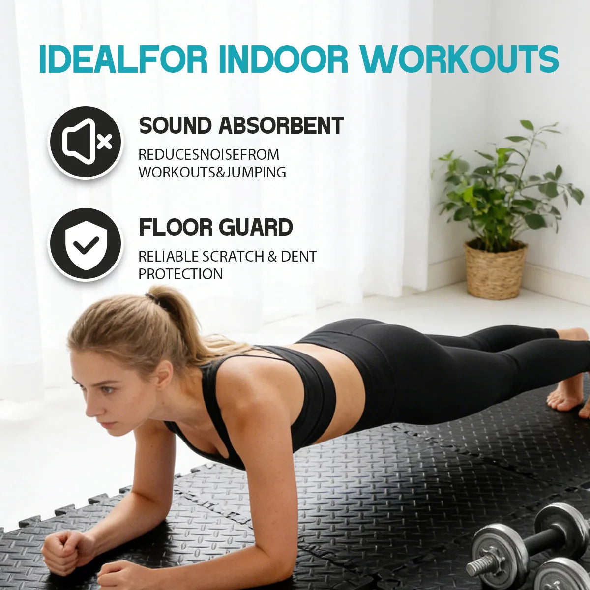 Eva Interlocking Puzzle Exercise Foam Mat For Home Gym
