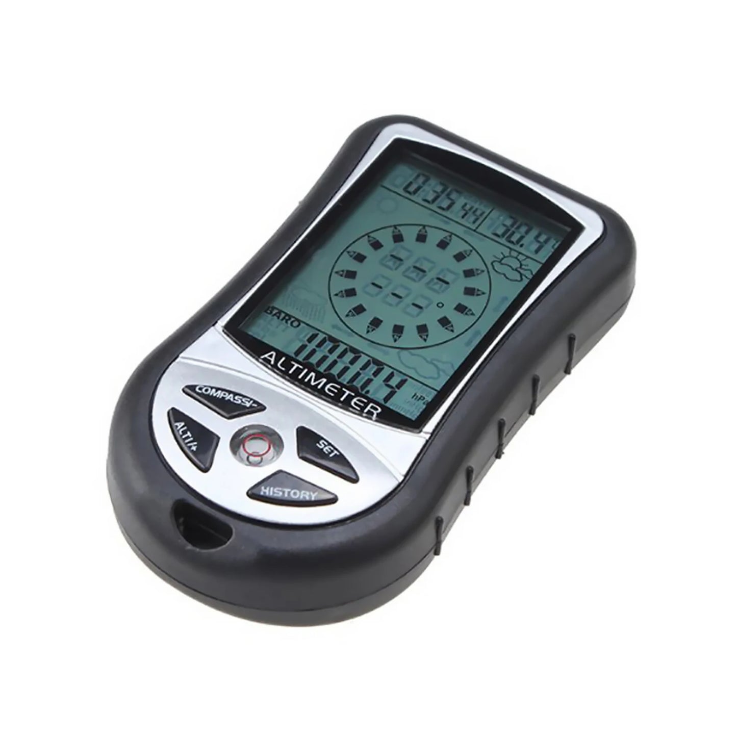8-In-1 Handheld Digital Altimeter Compass Thermometer With Backlight