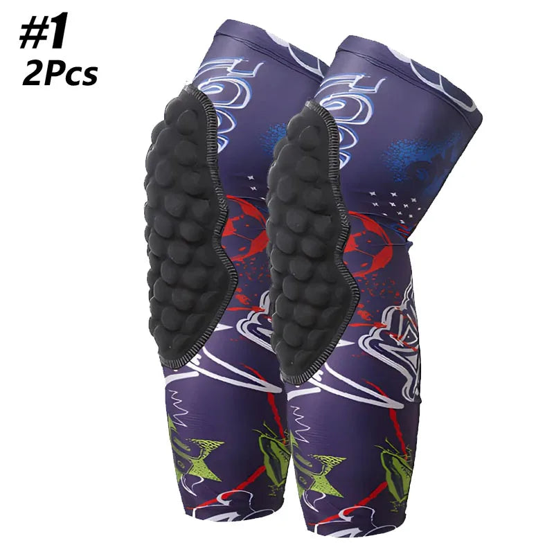 WEUPFLY Honeycomb Knee Pads For Kids Knee Support Football