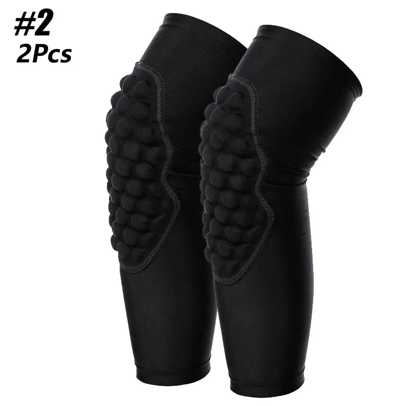 WEUPFLY Honeycomb Knee Pads For Kids Knee Support Football