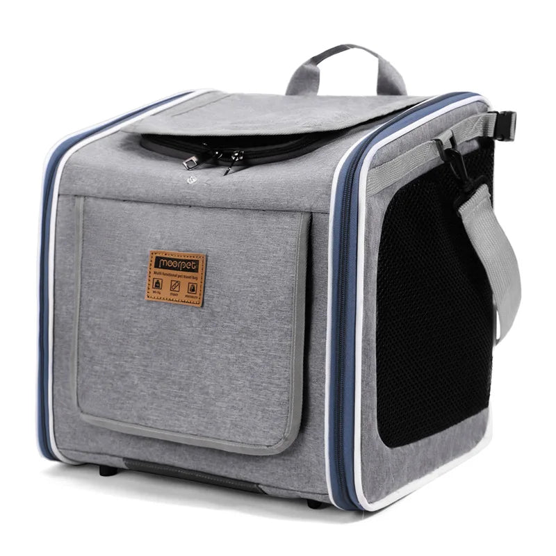 Portable Pet Carrier Backpack For Cats And Small Dogs