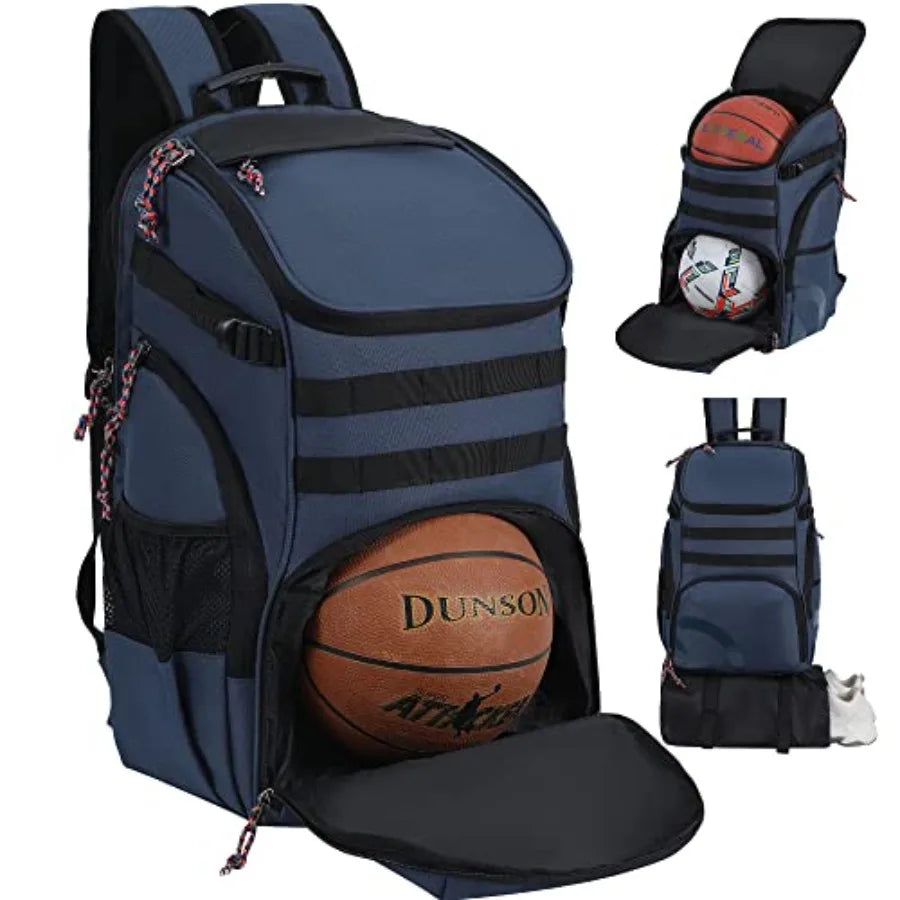 Basketball Bag Backpack With Ball Holder For Multisport Training