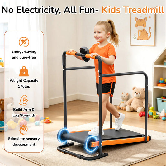 Akluer Self Propelled Kids Walking Pad Treadmill For Indoor Exercise