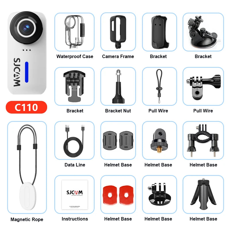 SJCAM C110 4K Action Camera Waterproof With WiFi Stabilization
