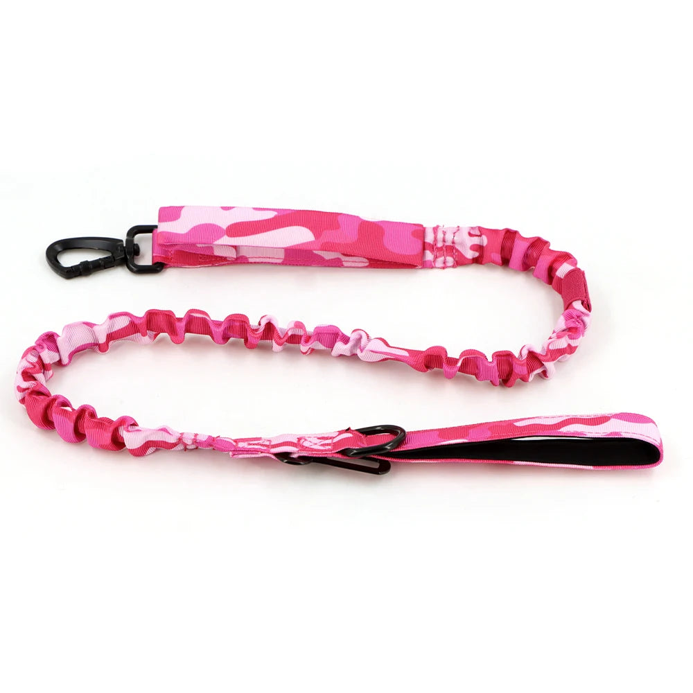 PETRAVEL Pink Camouflage Dog Harness For Large And Medium Dogs