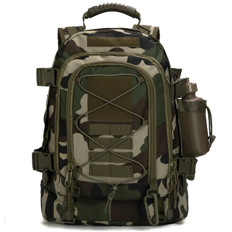 LQARMY Outdoor Tactical Backpack Large Capacity for Hiking and Travel