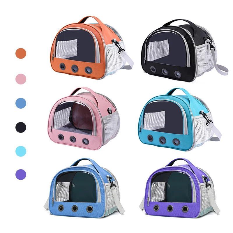 Portable Pet Carrier Bag For Cats Dogs Birds Travel