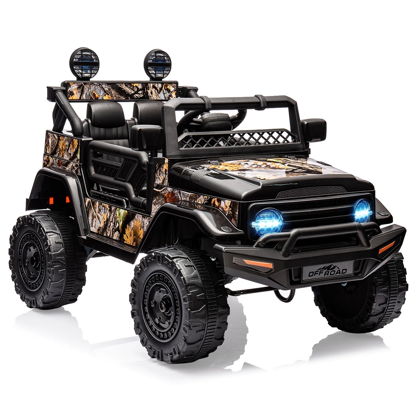 HiMISS 12V Kids Ride On Truck With Remote Bluetooth Control