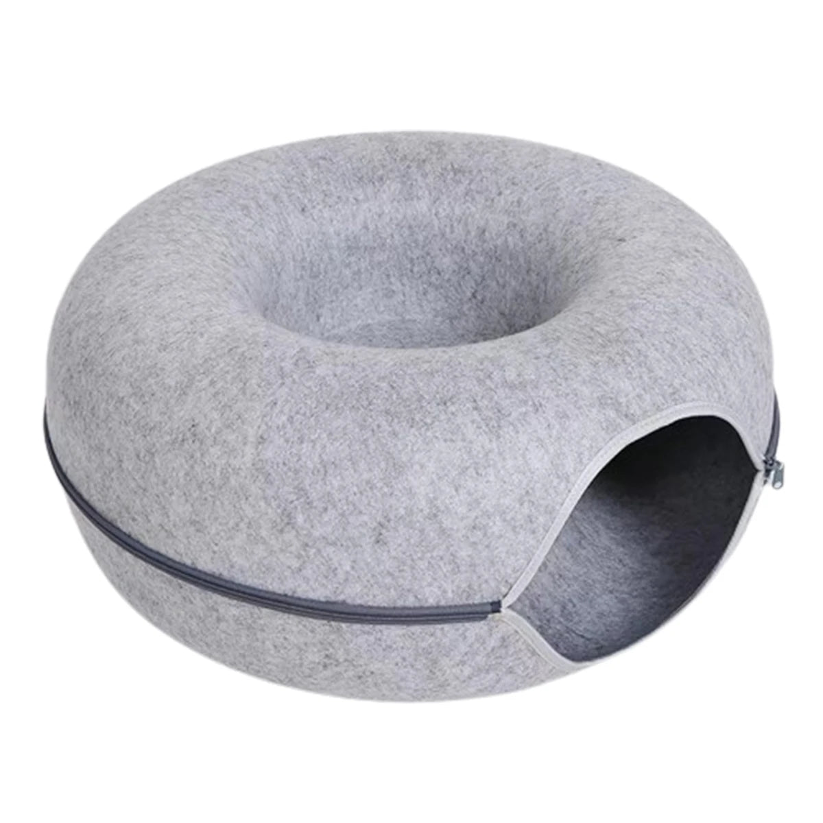 LANGXINGCS Donut Cat Bed Tunnel Toy Cats