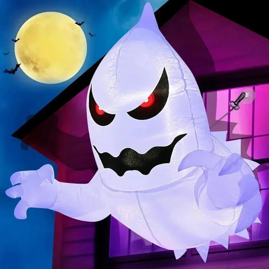 Halloween Inflatable Ghost Lawn and Garden Decoration for Outdoor Parties