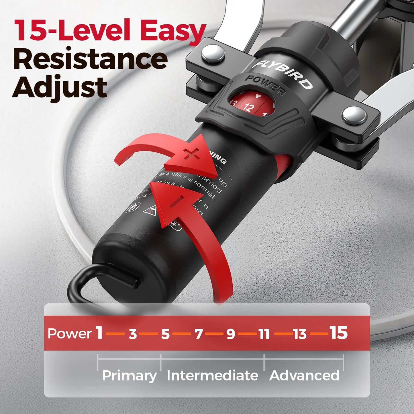 FED Fitness 3in1 Arm Exerciser With Ab Wheel And Hydraulic